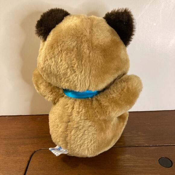 Vintage 80s Animal Toy Imports Raccoon Stuffed Animal Plush EUC (1984) - Picture 2 of 4